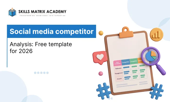 Social media competitor analysis_ Free template for 2026